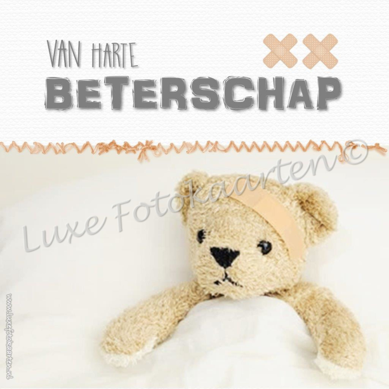 Beterschap kind - beer in bed